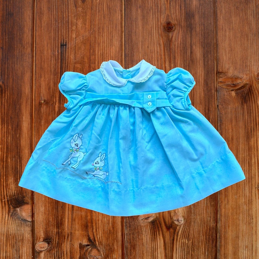 Vintage Blue Baby Dress